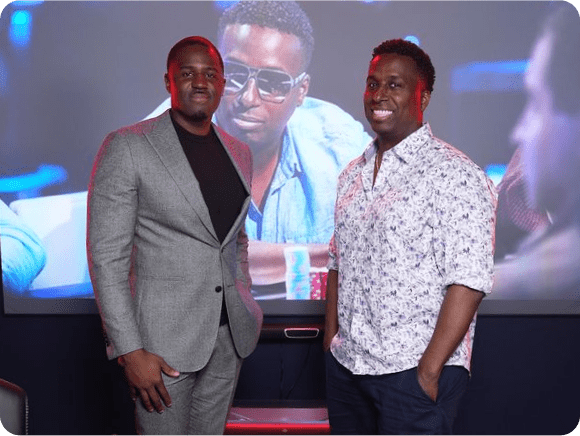 Image of Maurice Hawkins and Byron Johnson